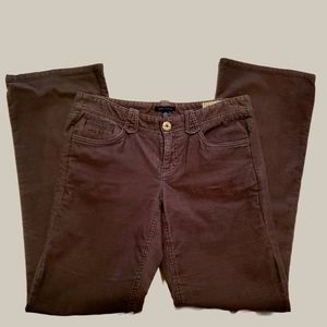 Tommy Hilfiger vintage Courderoy pants jeans gray grey size 6 midrise